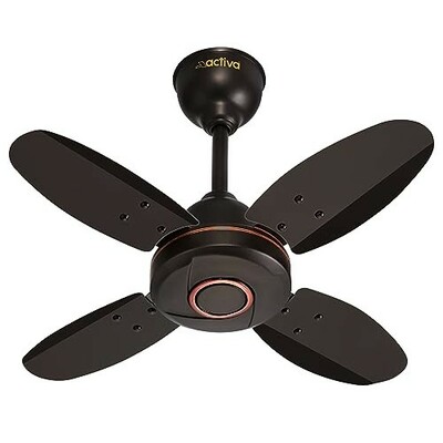 ACTIVA ORNET 600mm Ceiling Fan - Smoke Brown