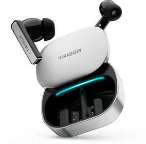 TRIGGR Zion 1 with 4-Mic ENC, Dual Pairing, 40H Battery, Precision Slide Design, v6.0 Bluetooth Price in India - Buy TRIGGR Zion 1 with 4-Mic ENC, Dual Pairing, 40H Battery