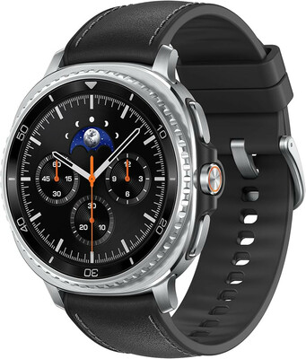 Samsung Galaxy Watch8 Classic (46mm Bluetooth, Black) with 3nm Processor | Dual GPS | Sapphire Glass & Stainless Steel | 5ATM & IP68 | BP, ECG, IHRN & Vascular Load Monitoring |