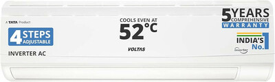 Voltas 185V Vectra CAR 1.5 Ton 5 Star Inverter Split AC