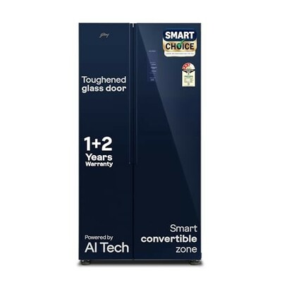 Godrej 600L 3Star | 1+2 Year Additional Warranty 