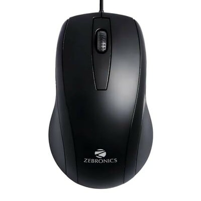 Zebronics Zeb-Alex Wired USB Optical Mouse with 3 Buttons