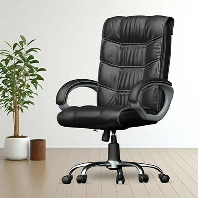 FUGO FG10 Orthopedic Boss Chair with 3 Year Warranty (Black)