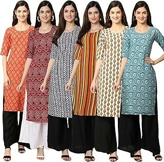 Upto 90% off on 7 threads kurti - Women Printed Kurti