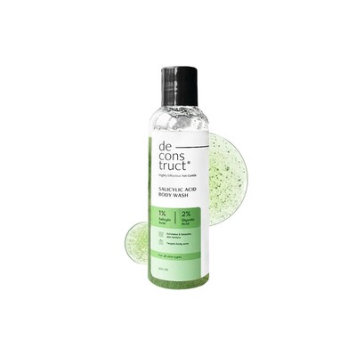 Deconstruct Salicylic Acid Body Wash | 1% Salicylic Acid + 2% Glycolic Acid 200ml