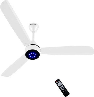 Cadlec SmartSave with 5 Year Warranty BLDC Motor with Remote 1200 mm Ceiling Fan 