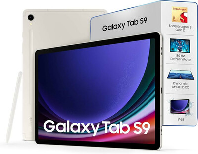 Samsung Galaxy Tab S9 Tablet, 11 inch Dynamic AMOLED 2X Display