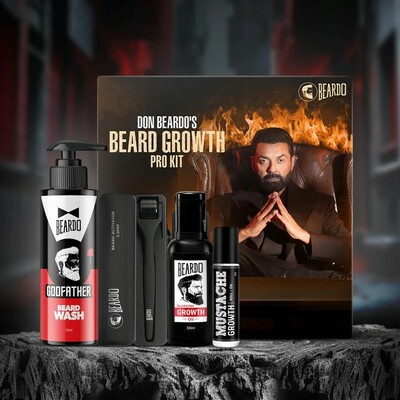 Beardo Don Beardo's Beard Growth Pro Kit - Grow a Beard in 21 days 