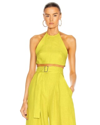 Citrus Chic Tailored Belted Co-Ord Set