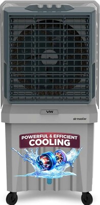 VW 100 L Desert Air Cooler (Grey, AirMaster 100)