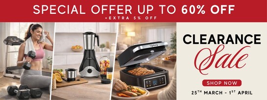 CLEARANCE SALE IS LIVE UP TO 60% OFF + EXTRA 5% DISCOUNT!