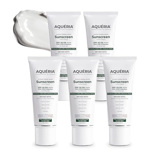 Aqueria Oil Control Brightening Gel Multi-Active French Sunscreen SPF 50 PA++++ | In-Vivo/In-Vitro Tested