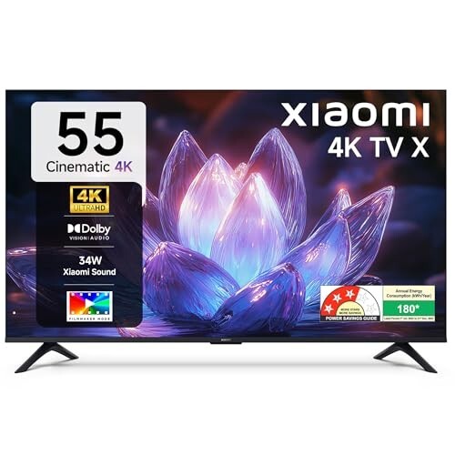 Xiaomi 138 cm (55 inch) X Ultra HD 4K Smart Google LED TV L55MB-AIN