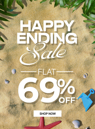 Flat 69% Off - Happy Ending Sale