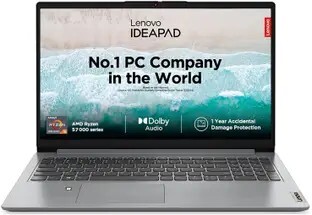 Lenovo IdeaPad Slim 1 AMD Ryzen 5 Quad Core 7520U - (8 GB/512 GB ...more