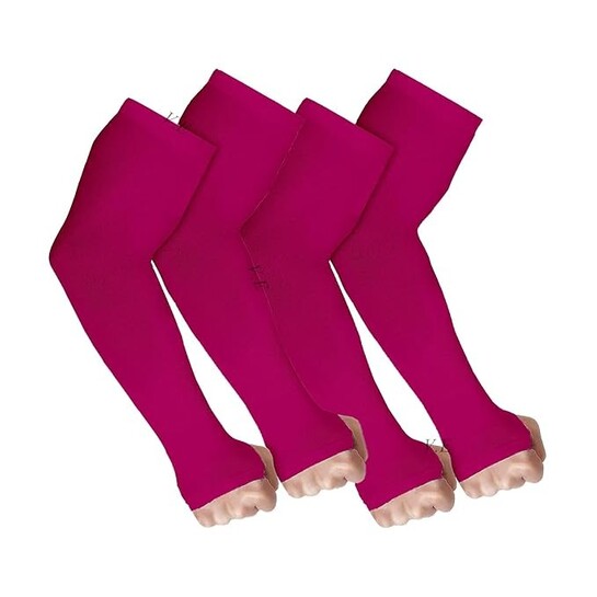 V.E UV Sun Protection Arm Sleeves for Men & Women, UPF 50 Arm Cover for Biking,Cricket,Cycling, Golf, Outdoor Sports