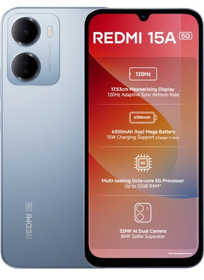 (Upcoming) Redmi 15A (Sale 3rd April)