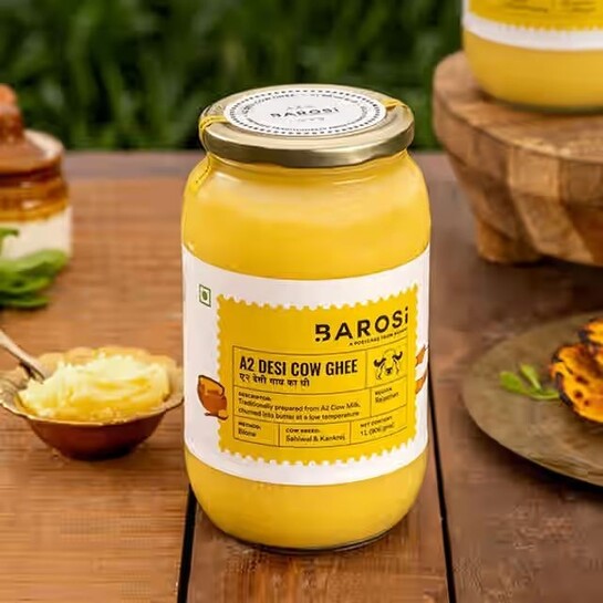 Zepto - Barosi A2 Desi Cow Ghee Jar | Pure & Traditional 1L(location specific)