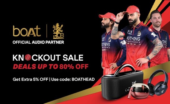 BOAT-LIFESTYLE  KNOCKOUT SALE DEALS UPTO 80% OFF + Extra 5% 