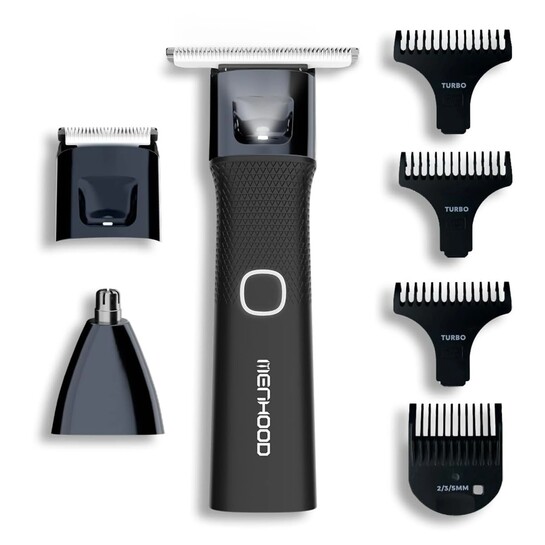 Menhood Grooming Trimmer Ultra For Men | Waterproof | Fast Charging, 180 Min Run-Time