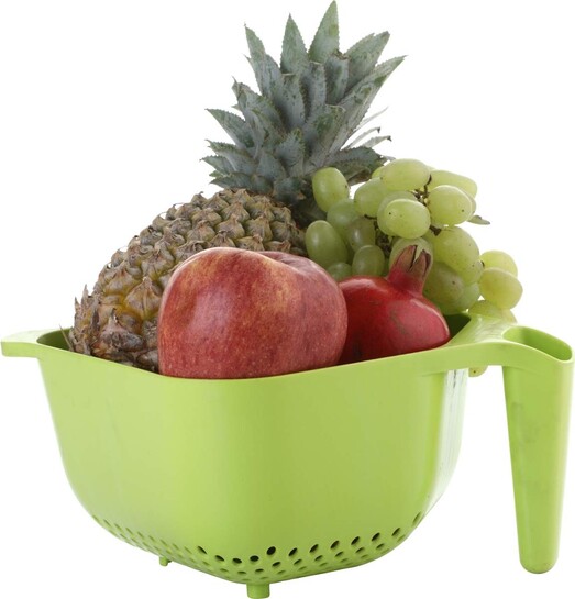 Ganesh Plastic Store N Wash Bowl for Home and Kitchen use Pack of 1 (Multicolor)