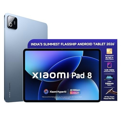 XIAOMI Pad 8 | Flagship Snapdragon 8s Gen 4 