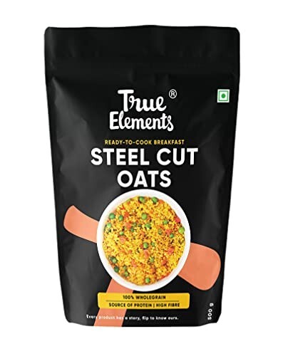True Elements Steel Cut Oats 500g 