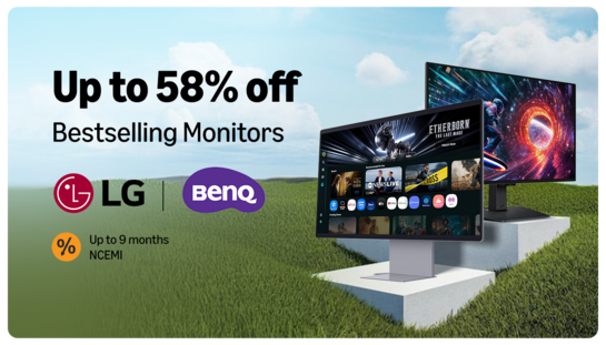 Amazon - Up To 58% Off on Bestselling Monitors (LG, Benq)