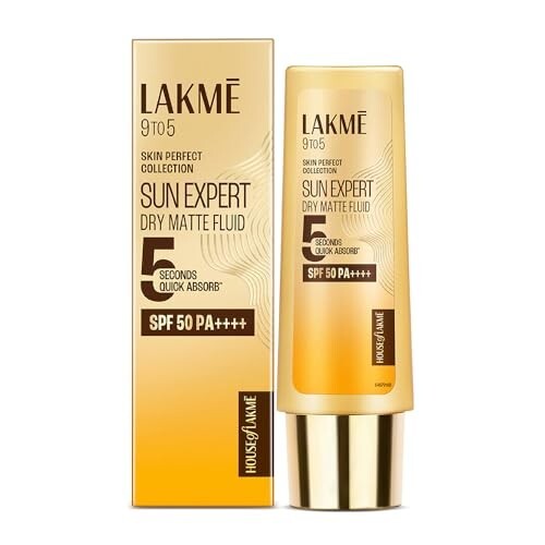 Lakmé Dry Matte Fluid Sunscreen SPF 50 PA++++ | 50 ml