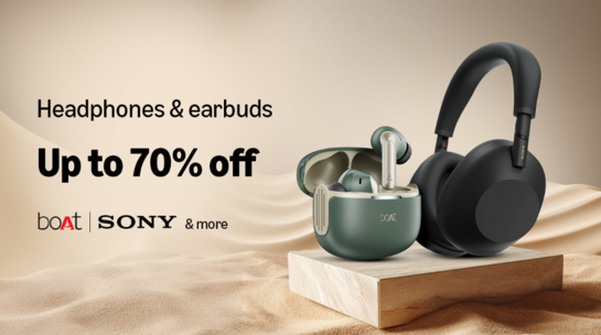 Amazon - Up To 70% Off on Headphone & Earbuds (Boat, Sony & More)