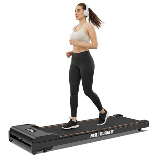 Durafit91 Compact Lite 2.5HP Peak BLDC Motor Walkpad Treadmill with Remote Control