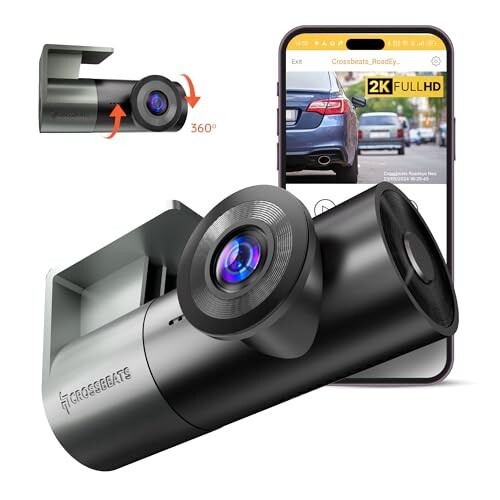 Crossbeats RoadEye Neo| New Launch| 2K FHD+ Dash Cam for Car (2025 Model)