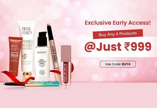 Get 4 Swiss Beauty Products @999