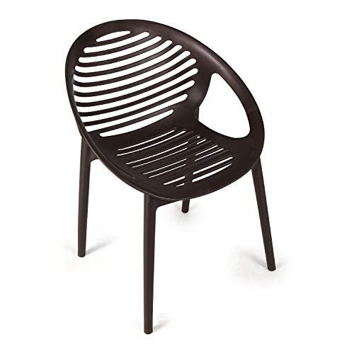 Cello Abacus Chair Set Pack of 6 - Ice Brown | 3 Years Warranty