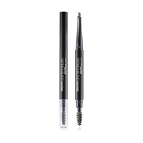 Maybelline New York Brow Pencil, With Spoolie, Natural Brown, 0.16 g [Apply 20% Coupon]