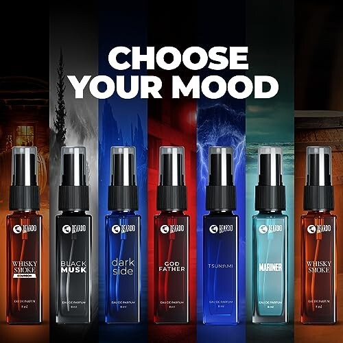 Beardo Legendary 7 Assorted Perfume Gift Set for Men