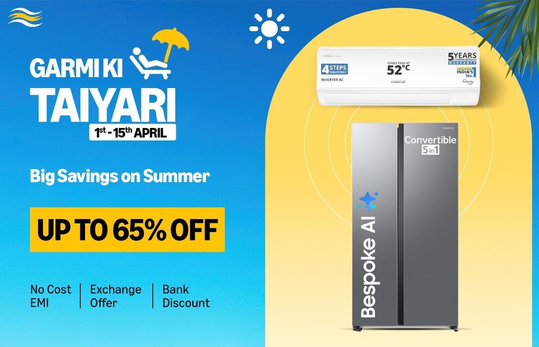 Amazon - Garmi Ki Taiyari 1st - Up To 65% Off on Summer Appliances