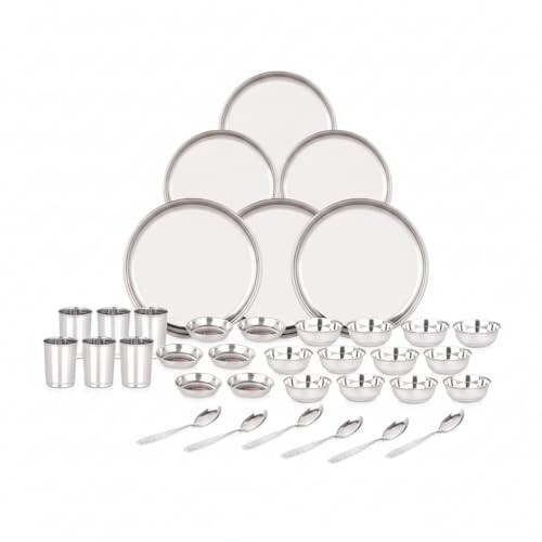 36 Pieces Stainless Steel Dinnerware/Dinner Set [Apply Coupon]