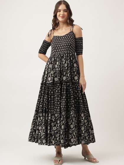 Upto 89% Off On KALINI Floral Printed Ethnic Dress Starting From Rs. 359