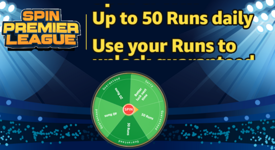 Win Runs in spin premier league & Big match spin
