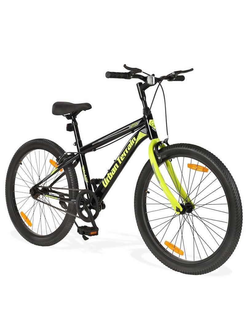 Buy URBAN TERRAIN Galaxy Steel 24T Single Speed Mountain Bike - Bicycle for Unisex 32740889 | Myntra