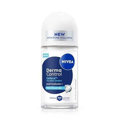NIVEA Derma Control Defend Underarm Deo Roll-On for Women 50 ml