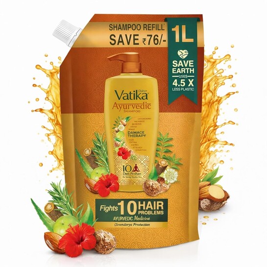 Dabur vatika shampoo 1L