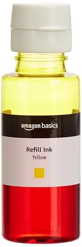 Amazon Basics GT52 Ink Bottle | 70ml (Yellow)