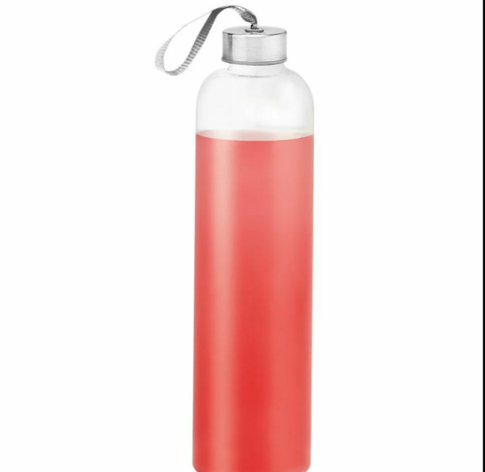 JioMart - Borosil Smile Glass Bottle with Stainless Steel Lid 750 ml(location specific)