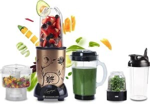 WONDERCHEF Nutri 500 W Juicer Mixer Grinder (Nutri-blend Complete...more