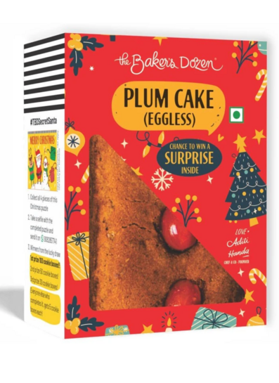 Minutes : Plum cake Eggless (Rum & Brandy soaked)