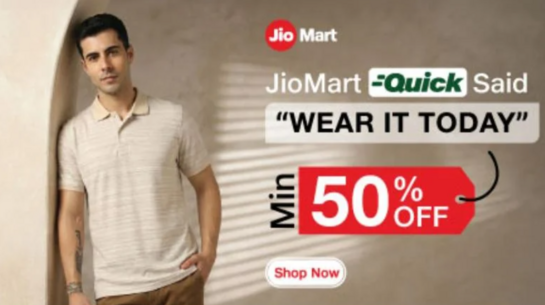 Jiomart - Min 50% Off on Fashion offer