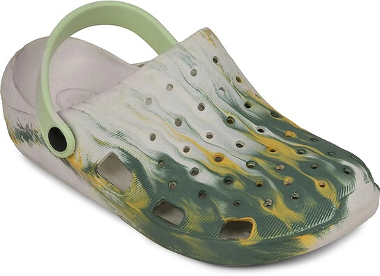 LIBERTY Men Clogs Sandal (Off White , 8)