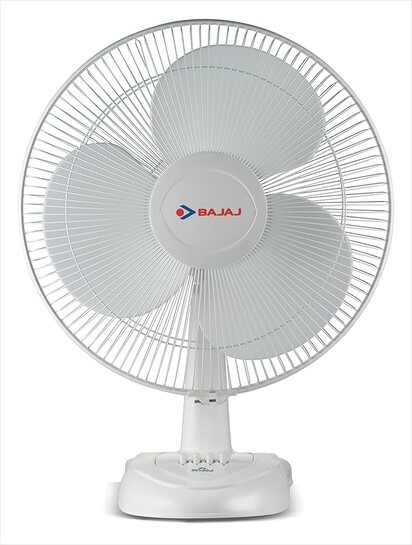 Bajaj Esteem 400 MM Table Fan For Home | Silent Operation | Full Copper Motor 